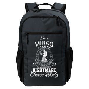 Virgo Zodiac Sign Funny Virgo Birthday Gift Great Gift Daily Commute Backpack