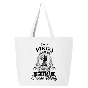 Virgo Zodiac Sign Funny Virgo Birthday Gift Great Gift 25L Jumbo Tote