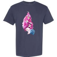 Virgo Zodiac Sign Watercolor Illustration Garment-Dyed Heavyweight T-Shirt