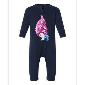 Virgo Zodiac Sign Watercolor Illustration Infant Fleece One Piece