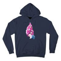 Virgo Zodiac Sign Watercolor Illustration Tall Hoodie