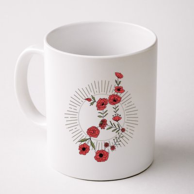 Virgo Zodiac Sign Planet Mercury Floral Stars Cute Gift Coffee Mug