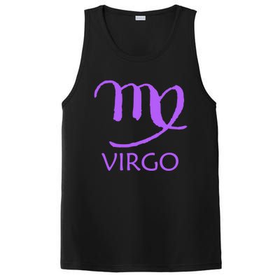 Virgo Zodiac Sign Purple August September Birthday Gift PosiCharge Competitor Tank