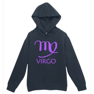 Virgo Zodiac Sign Purple August September Birthday Gift Urban Pullover Hoodie