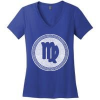 Virgo Zodiac Sign Gift Women's V-Neck T-Shirt