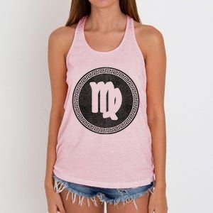 Virgo Zodiac Sign Gift Women's Knotted Racerback Tank