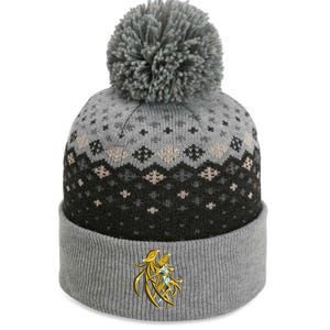 Virgo Zodiac Sign Symbol Goddess Gift The Baniff Cuffed Pom Beanie