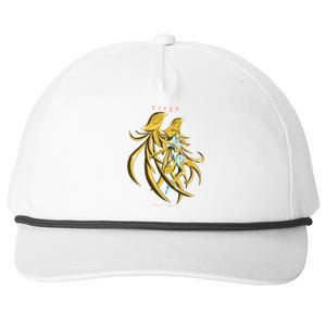 Virgo Zodiac Sign Symbol Goddess Gift Snapback Five-Panel Rope Hat