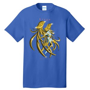 Virgo Zodiac Sign Symbol Goddess Gift Tall T-Shirt