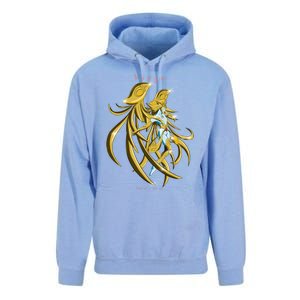 Virgo Zodiac Sign Symbol Goddess Gift Unisex Surf Hoodie