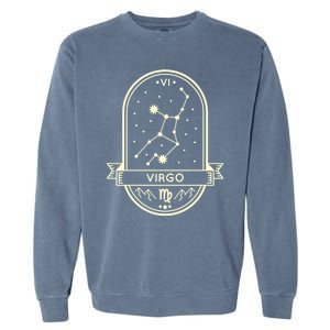 Virgo Zodiac Sign Virgo Constellation Astrology Horoscope Meaningful Gift Garment-Dyed Sweatshirt