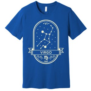 Virgo Zodiac Sign Virgo Constellation Astrology Horoscope Meaningful Gift Premium T-Shirt