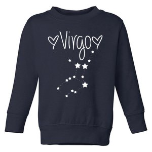 Virgo Zodiac Sign Horoscope Stars August September Birthday Toddler Sweatshirt