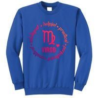 Virgo Zodiac Traits Gift Tall Sweatshirt