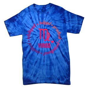 Virgo Zodiac Traits Gift Tie-Dye T-Shirt