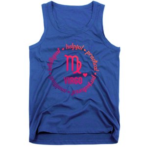 Virgo Zodiac Traits Gift Tank Top