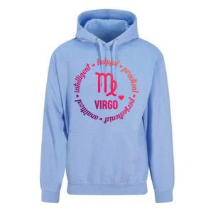 Virgo Zodiac Traits Gift Unisex Surf Hoodie