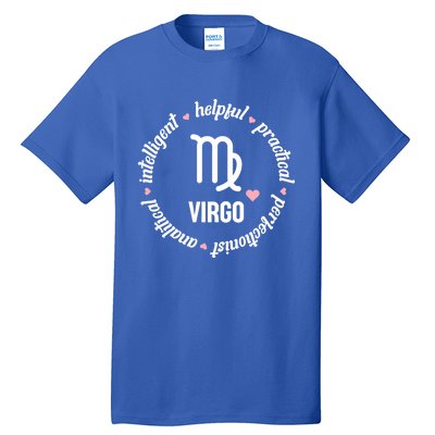 Virgo Zodiac Traits Cute Gift Tall T-Shirt