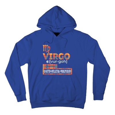 Virgo Zodiac Traits Qualities Funny Gift Hoodie