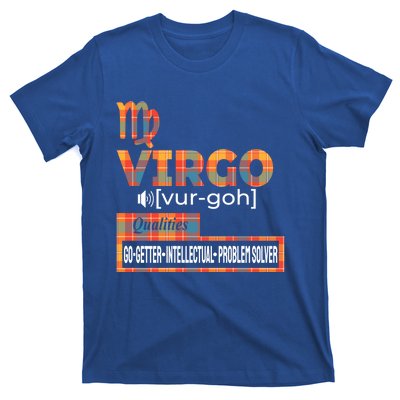 Virgo Zodiac Traits Qualities Funny Gift T-Shirt