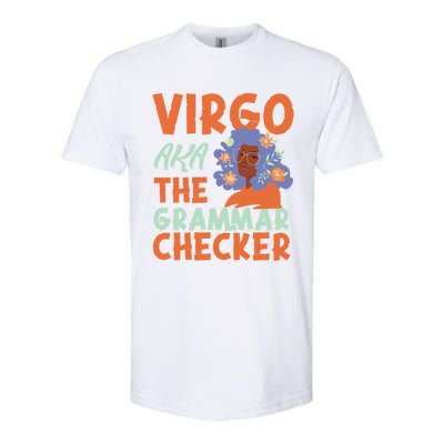 Virgo Zodiac: Virgo Aka The Grammar Checker Cool Gift Softstyle® CVC T-Shirt