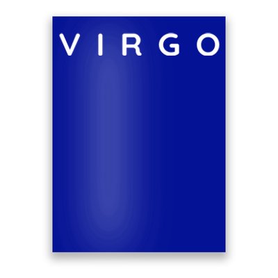 Virgoan Zodiac / Virgos Star Sign Astrology Design Great Gift Poster