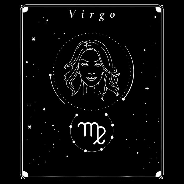 Virgo Zodiac Cooling Performance Crew T-Shirt