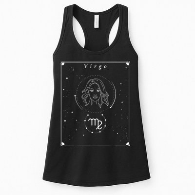 Virgo Zodiac Womens Tank Top