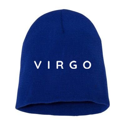 Virgoan Zodiac / Virgos Star Sign Astrology Design Meaningful Gift Short Acrylic Beanie