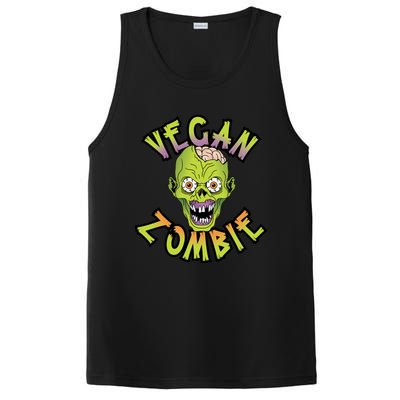 Vegan Zombie World Vegetable Day Plant Based I Eat Vegans Gift PosiCharge Competitor Tank