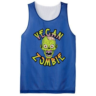 Vegan Zombie World Vegetable Day Plant Based I Eat Vegans Gift Mesh Reversible Basketball Jersey Tank