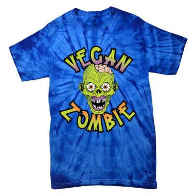 Vegan Zombie World Vegetable Day Plant Based I Eat Vegans Gift Tie-Dye T-Shirt