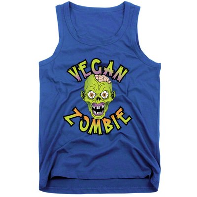 Vegan Zombie World Vegetable Day Plant Based I Eat Vegans Gift Tank Top