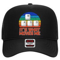 W A S D It's What Moves Me Gamer Trucker Hat