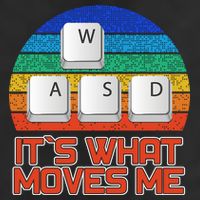 W A S D It's What Moves Me Gamer Trucker Hat