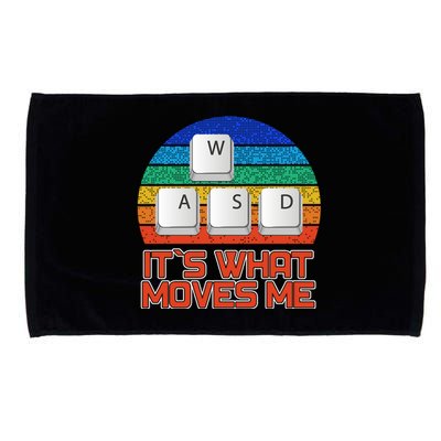 W A S D It's What Moves Me Gamer Microfiber Hand Towel