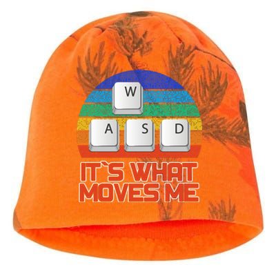 W A S D It's What Moves Me Gamer Kati - Camo Knit Beanie