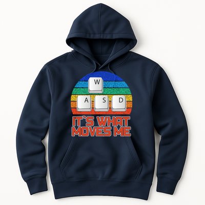 W A S D It's What Moves Me Gamer Hoodie