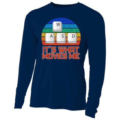 W A S D It's What Moves Me Gamer Cooling Performance Long Sleeve Crew