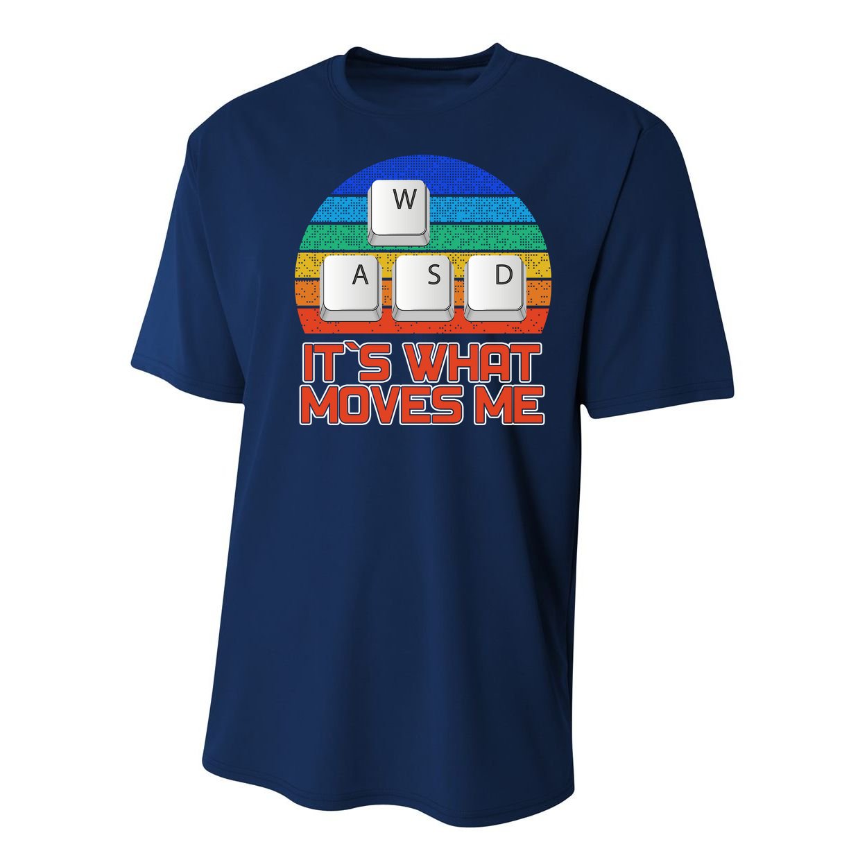 W A S D It's What Moves Me Gamer Youth Performance Sprint T-Shirt