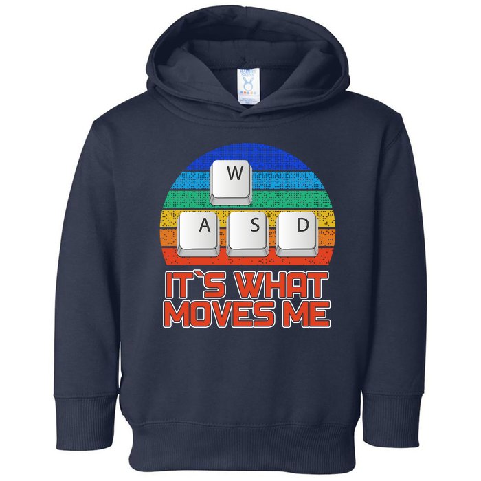 W A S D It's What Moves Me Gamer Toddler Hoodie