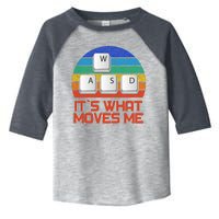 W A S D It's What Moves Me Gamer Toddler Fine Jersey T-Shirt