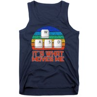 W A S D It's What Moves Me Gamer Tank Top