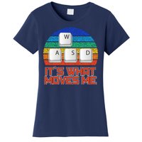 W A S D It's What Moves Me Gamer Women's T-Shirt