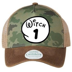 Witch 1 2 3 4 5 Custom Personalize Halloween Legacy Tie Dye Trucker Hat