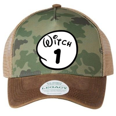 Witch 1 2 3 4 5 Custom Personalize Halloween Legacy Tie Dye Trucker Hat