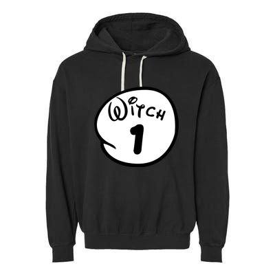 Witch 1 2 3 4 5 Custom Personalize Halloween Garment-Dyed Fleece Hoodie