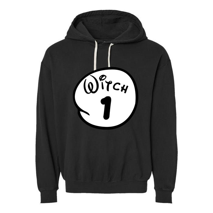 Witch 1 2 3 4 5 Custom Personalize Halloween Garment-Dyed Fleece Hoodie