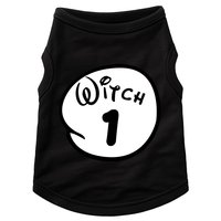 Witch 1 2 3 4 5 Custom Personalize Halloween Doggie Tank