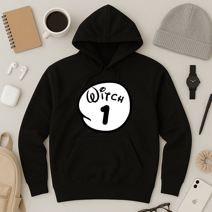 Witch 1 2 3 4 5 Custom Personalize Halloween Hoodie